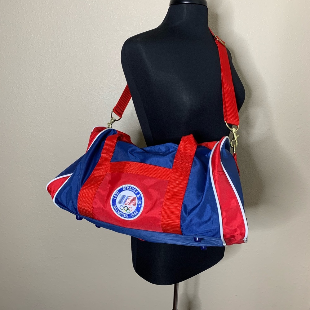 🔥Vintage Levi’s Strauss 1984 Olympic Games bag